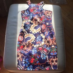 Wow Couture Bodycon Printed dress
